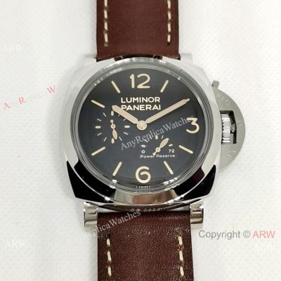 Officine Panerai Luminor PAM00423 Power Reserve Watch Replica Black Dial